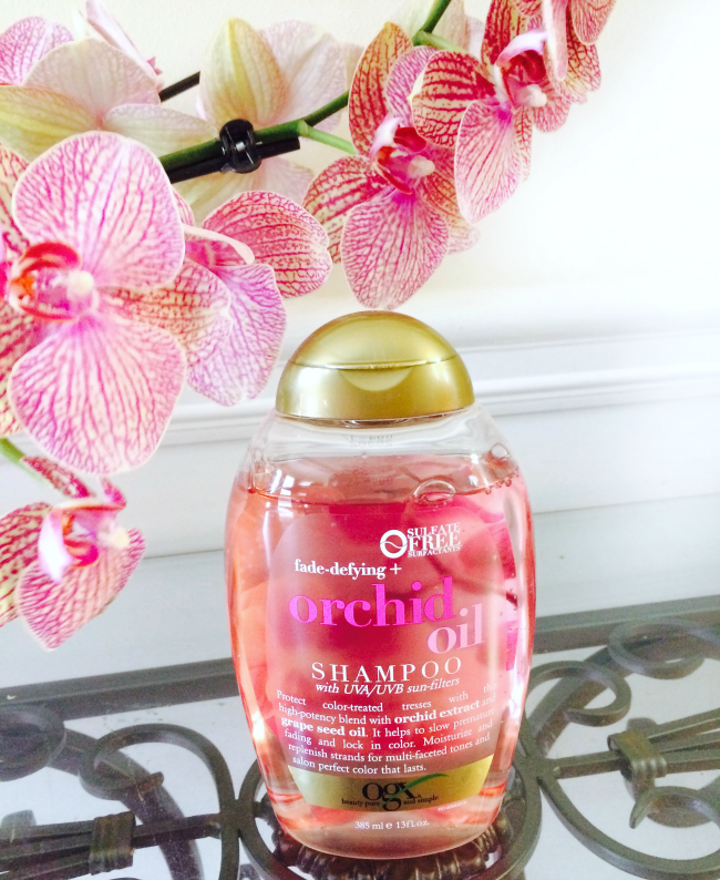 Unboxing and Trying The NEW OGX Orchid Shampoo + Hair Conditioner