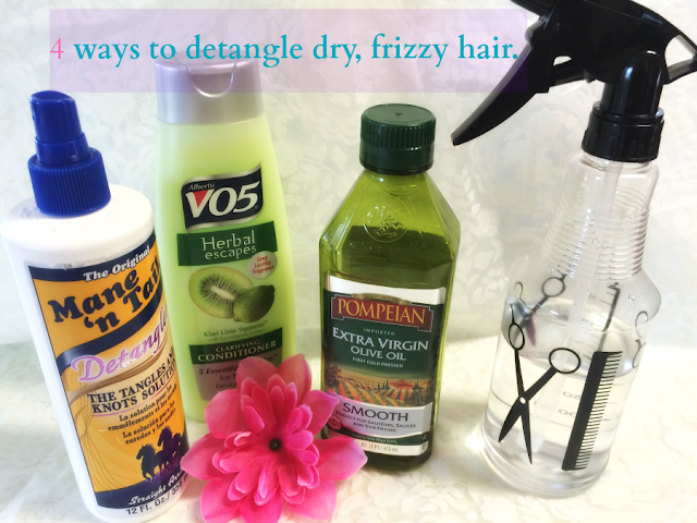 4 Easy Ways to Detangle Dry, Frizzy Hair