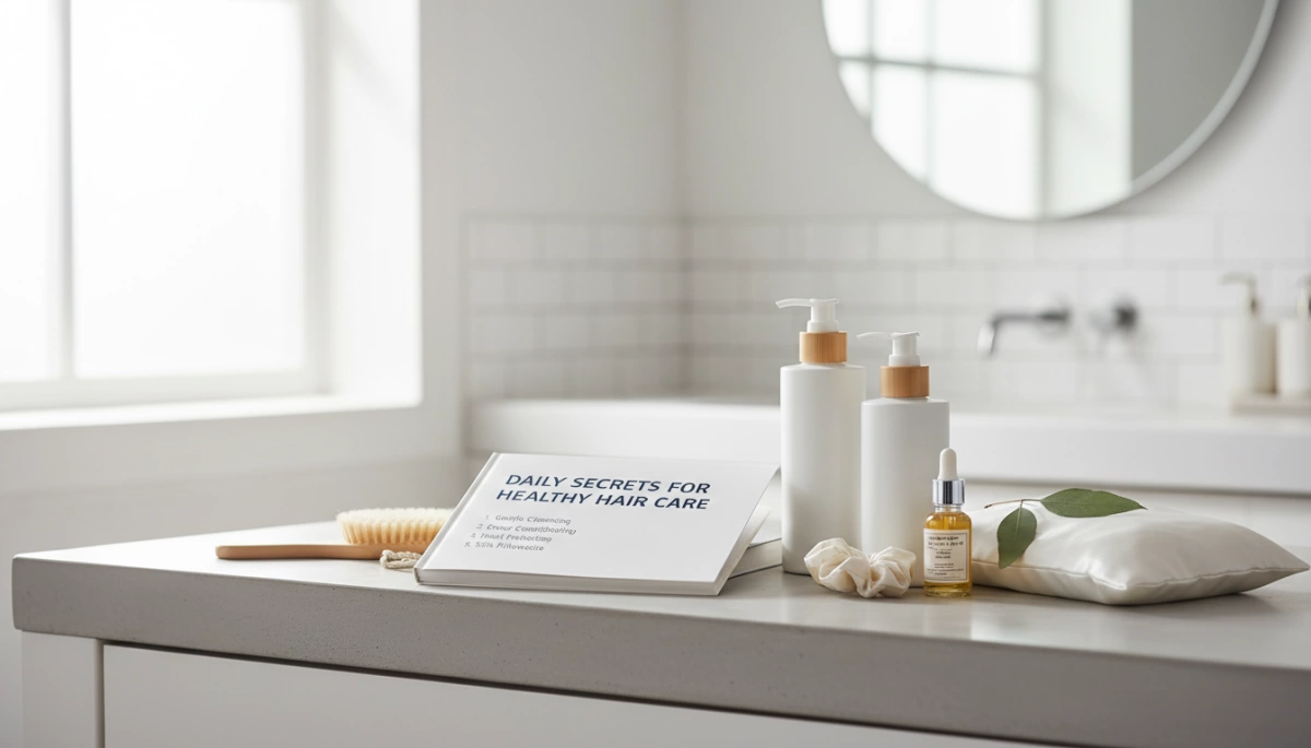 Daily Secrets for Healthy Hair Care Tips for Strong Shiny Hair