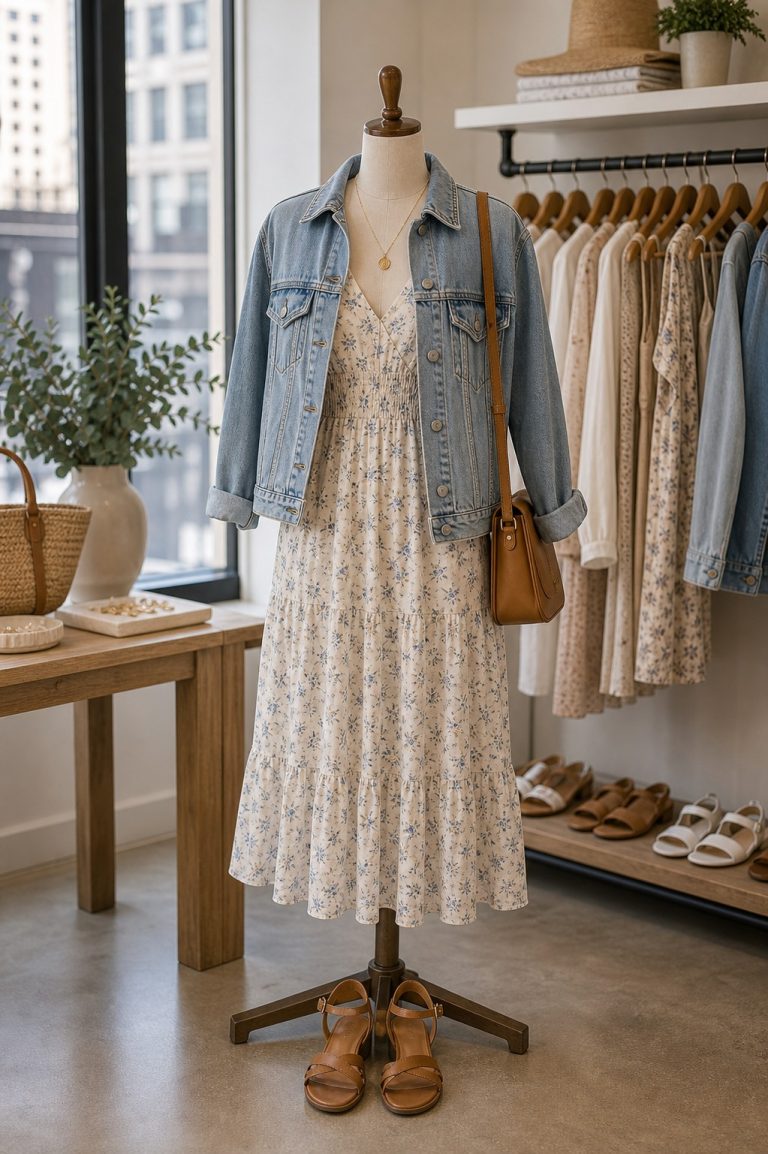 City Summer Dress Styling: Light Layers That Still Look Finished